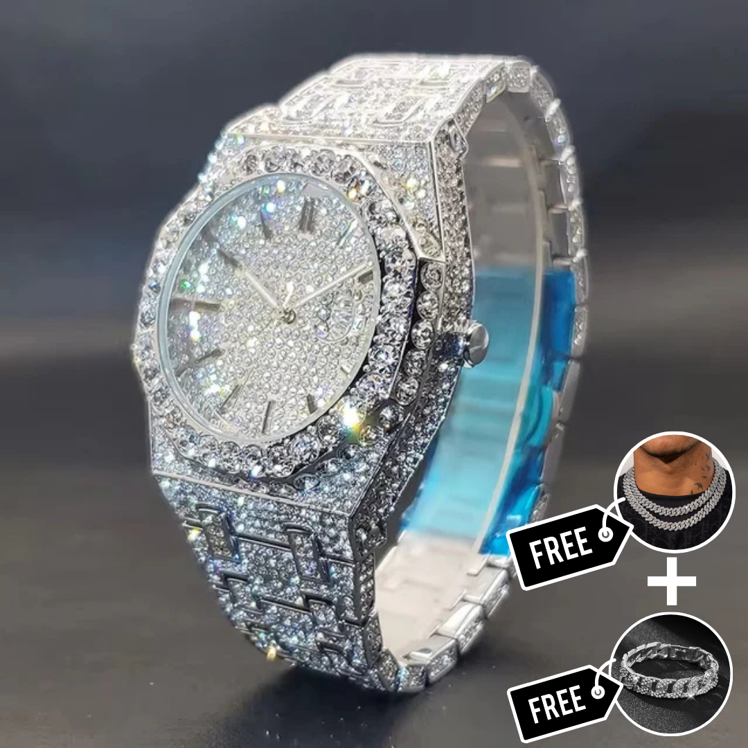 ELINGTON ROYAL ICED OUT WATCH